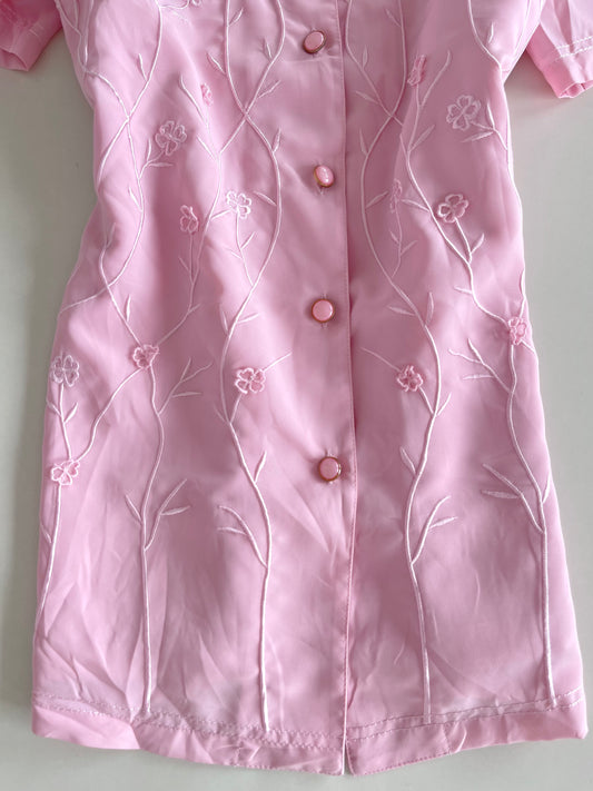 Creation Atelier Embroidered Vintage Shirt -Bust 52