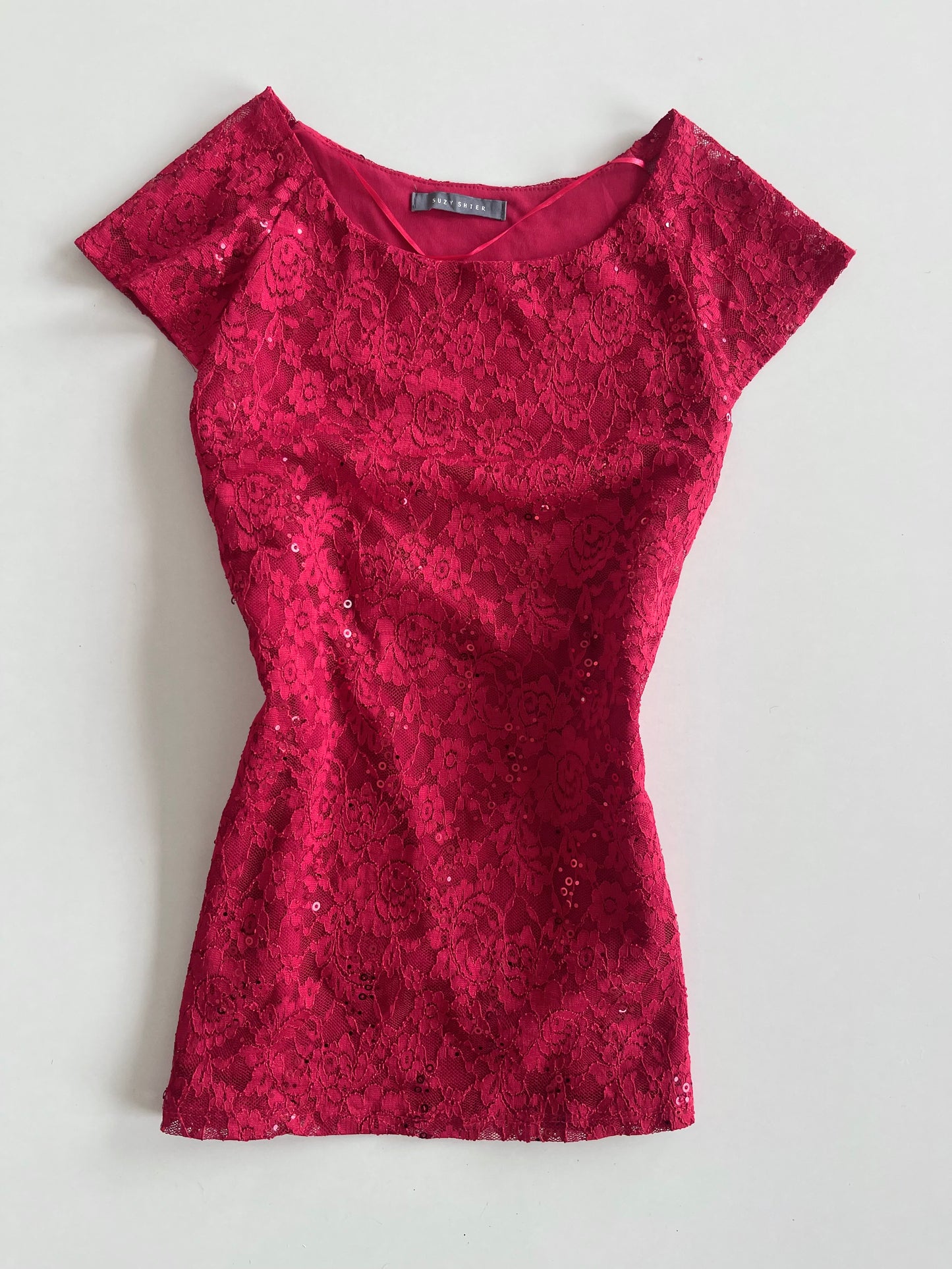 Suzy Shier Sequin Top-Bust 34 to 36