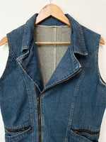 Load image into Gallery viewer, Denim Vest-Bust 38