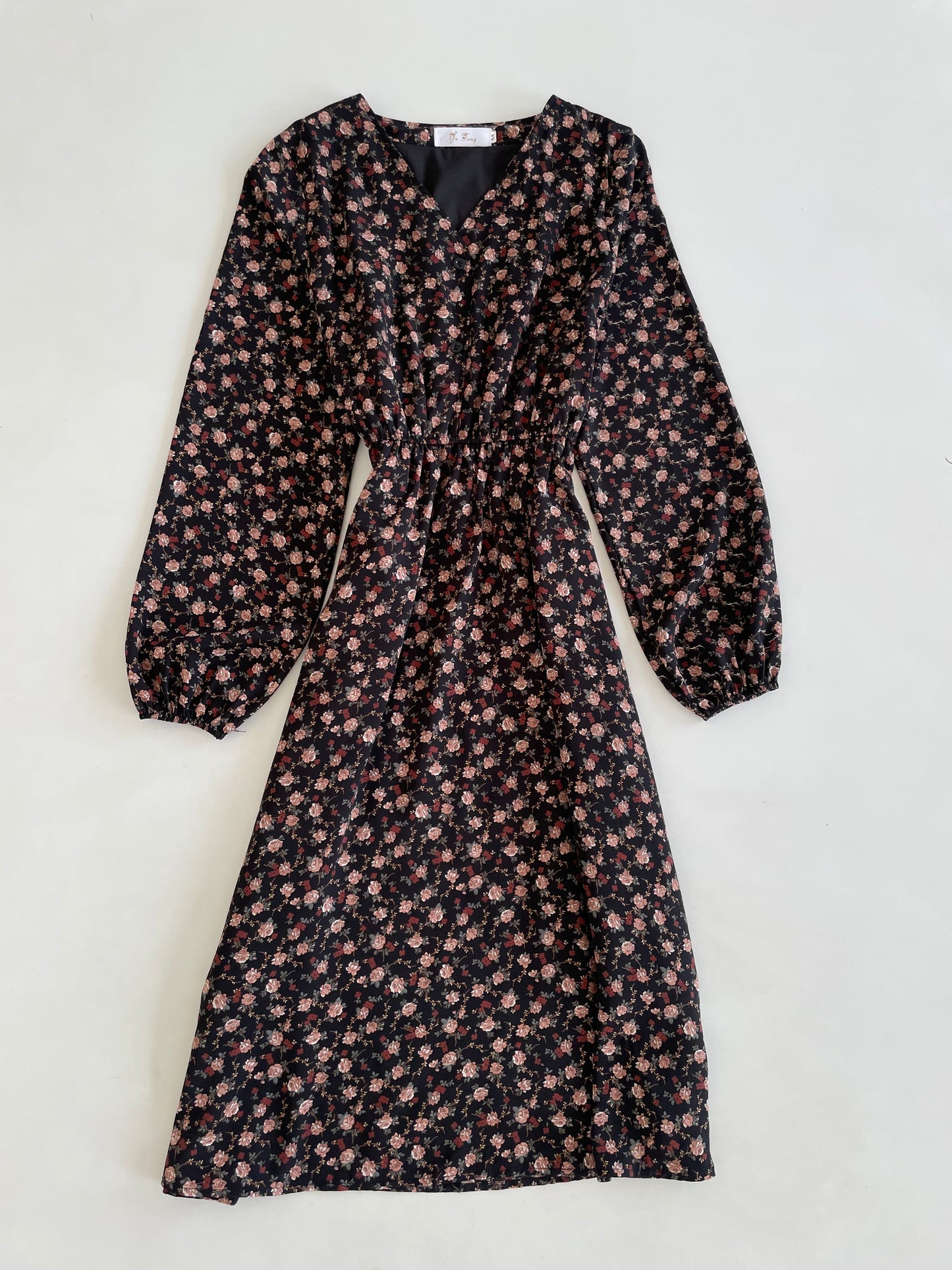 Pink Rose Dress-Bust 32