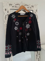 Load image into Gallery viewer, Breckenridge Embroidered Vintage Sweater-Bust 42