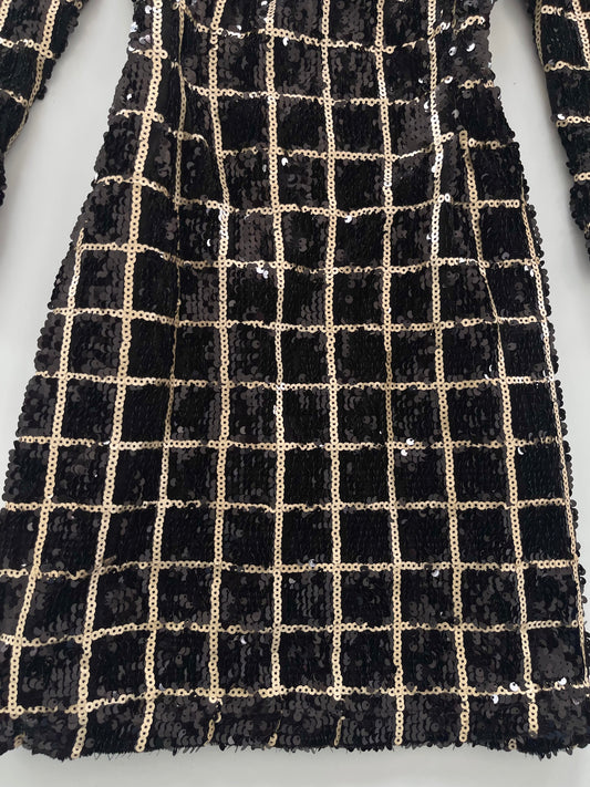 Sequin Dress-Bust 36