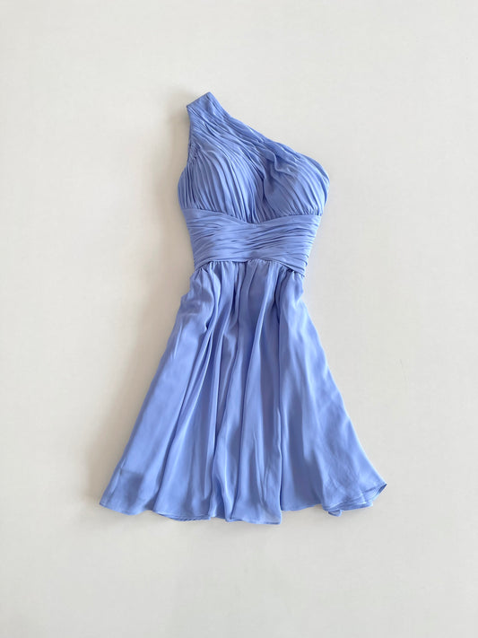Vintage Baby Blue Dress-Bust 32
