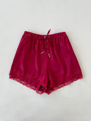 Satin Lace Shorts-Waist 32 to 36