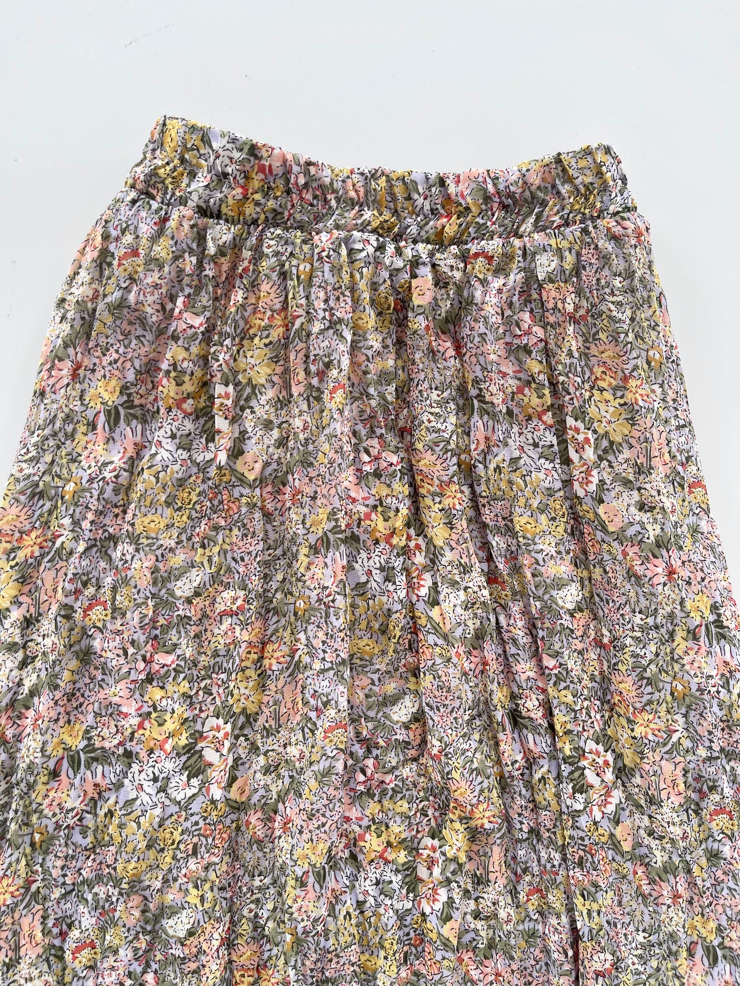 Floral Pastel Skirt-Waist 28 to 34