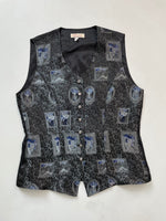 Load image into Gallery viewer, Jacquard Waistcoat-Bust 40
