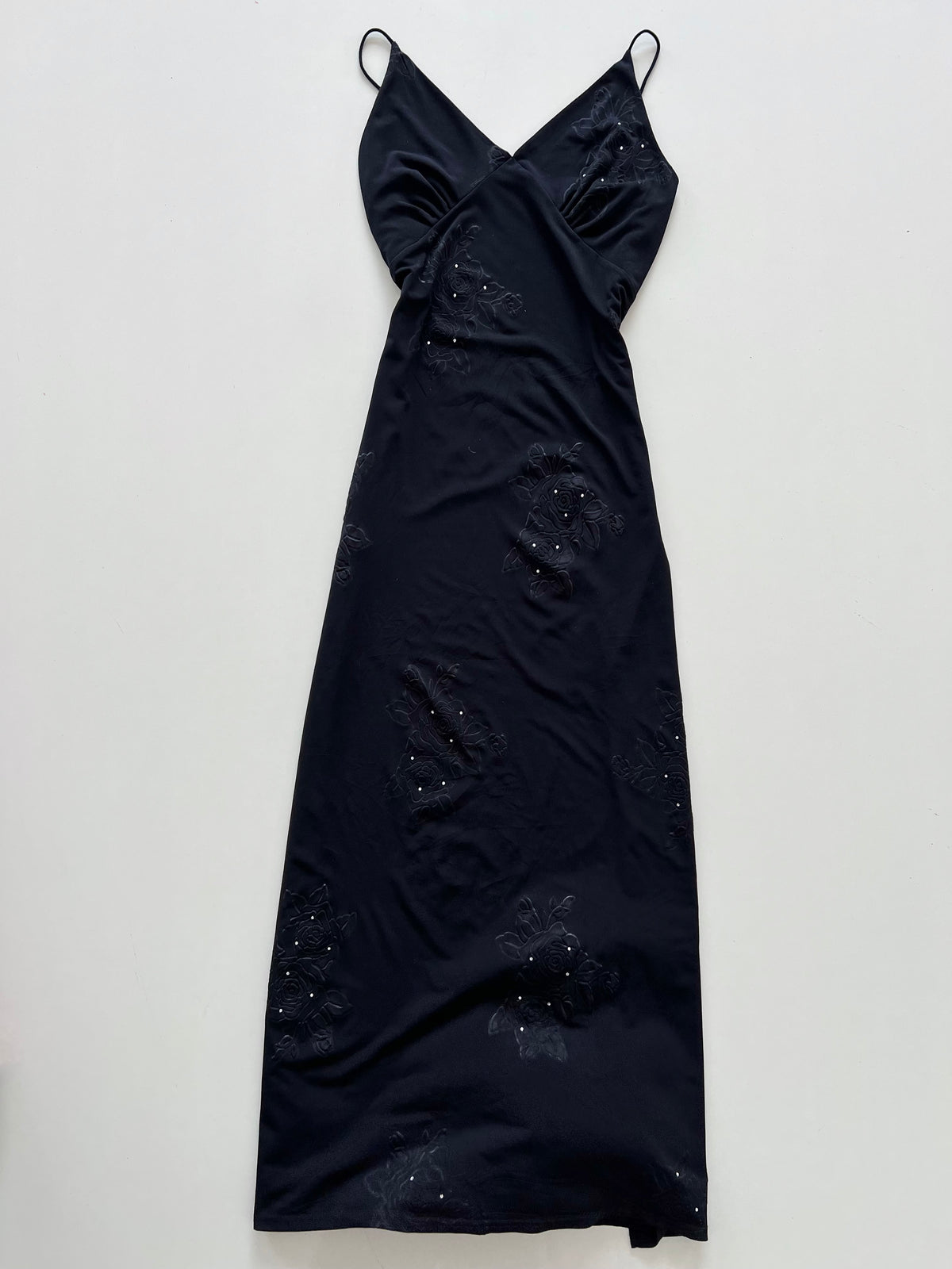 Vintage Textured Slip Dress-Bust 38 to 40