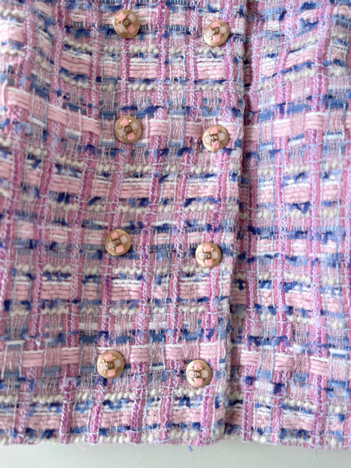 Korean Tweed Top-Bust 38