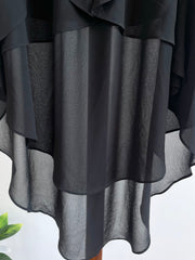 Flowy Black Skirt-Waist 28 to 32