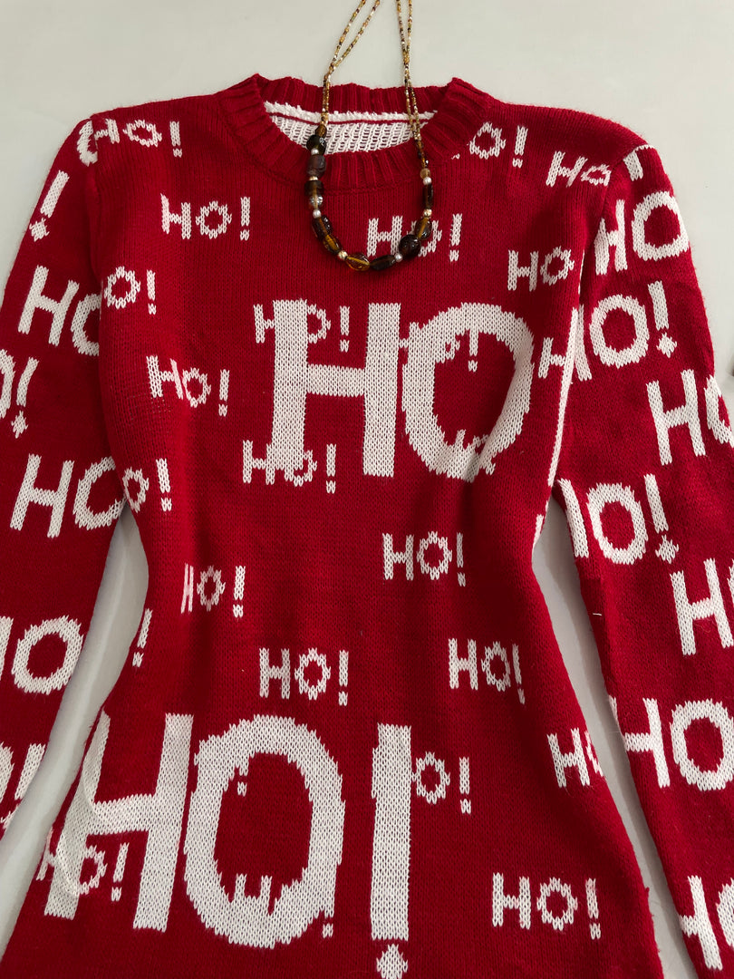 Christmas Sweater Dress-Bust 34