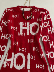 Christmas Sweater Dress-Bust 34