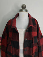 Load image into Gallery viewer, WILD SKYE CHECKERED SHACKET - BUST 50
