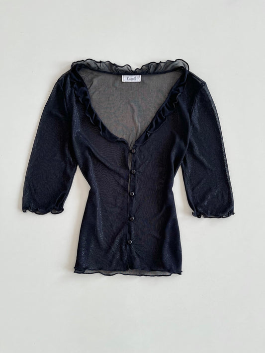Caroll Sheer Top-Bust 32