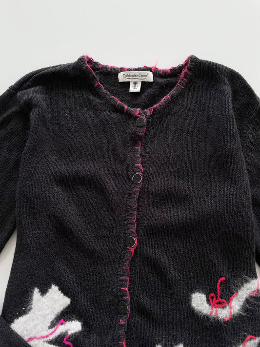 Coldwater Creek Embroidered Cardigan-Bust 42