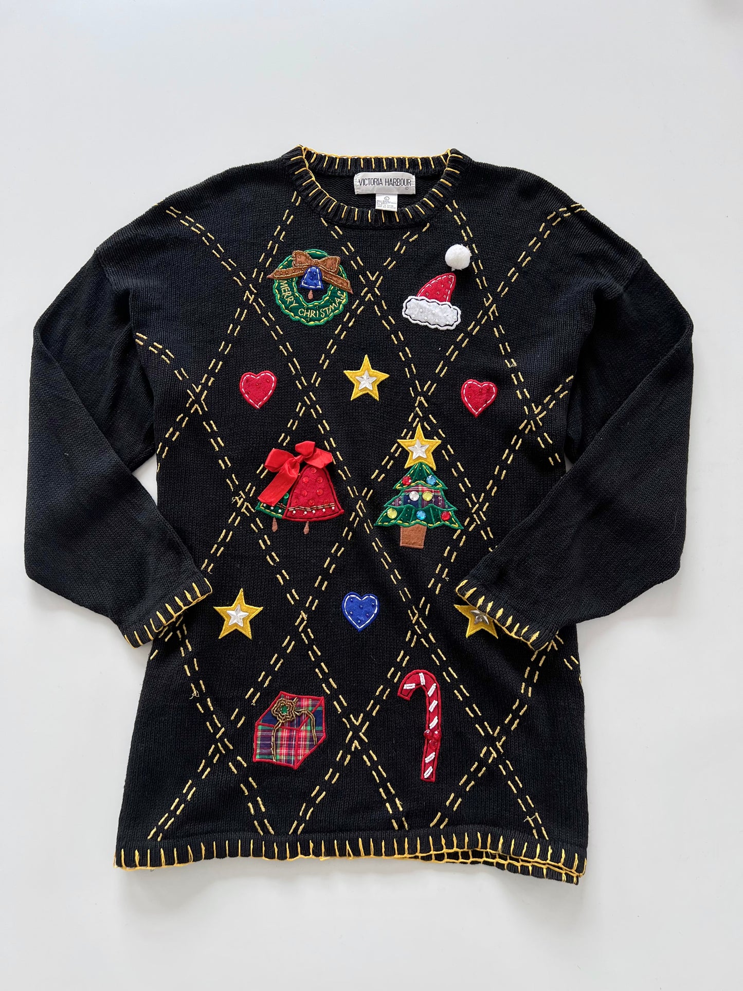 Victoria Harbour Christmas Sweater-Bust 46