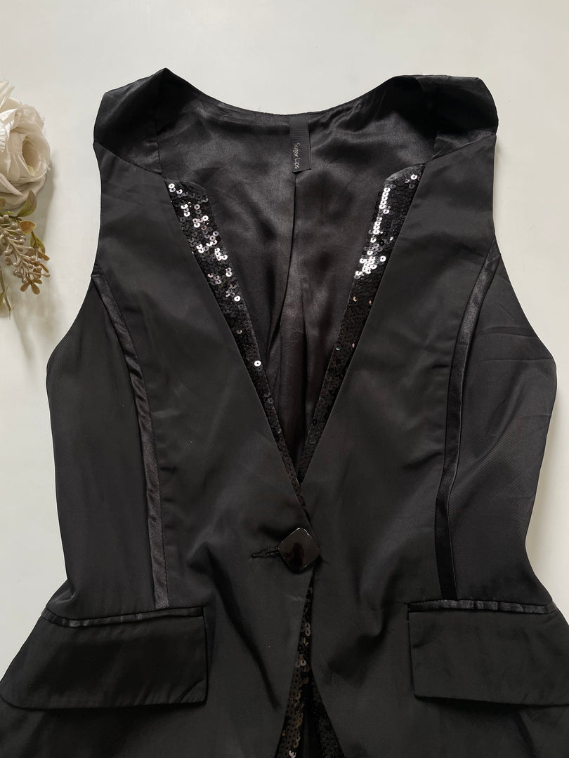 Suger Lips Sequin Waistcoat-Bust 38