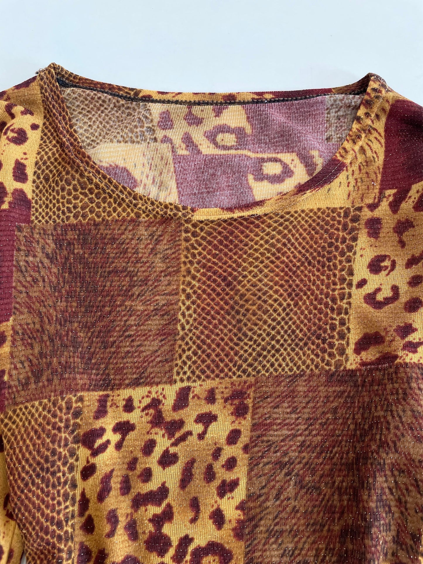 Vintage Shimmer Top-Bust 38 to 40