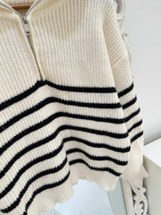 Chunky Zip Sweater-Bust 42