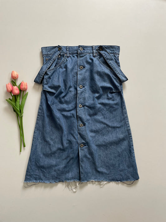 KASTANE BLUE DENIM SKIRT - WAIST 32