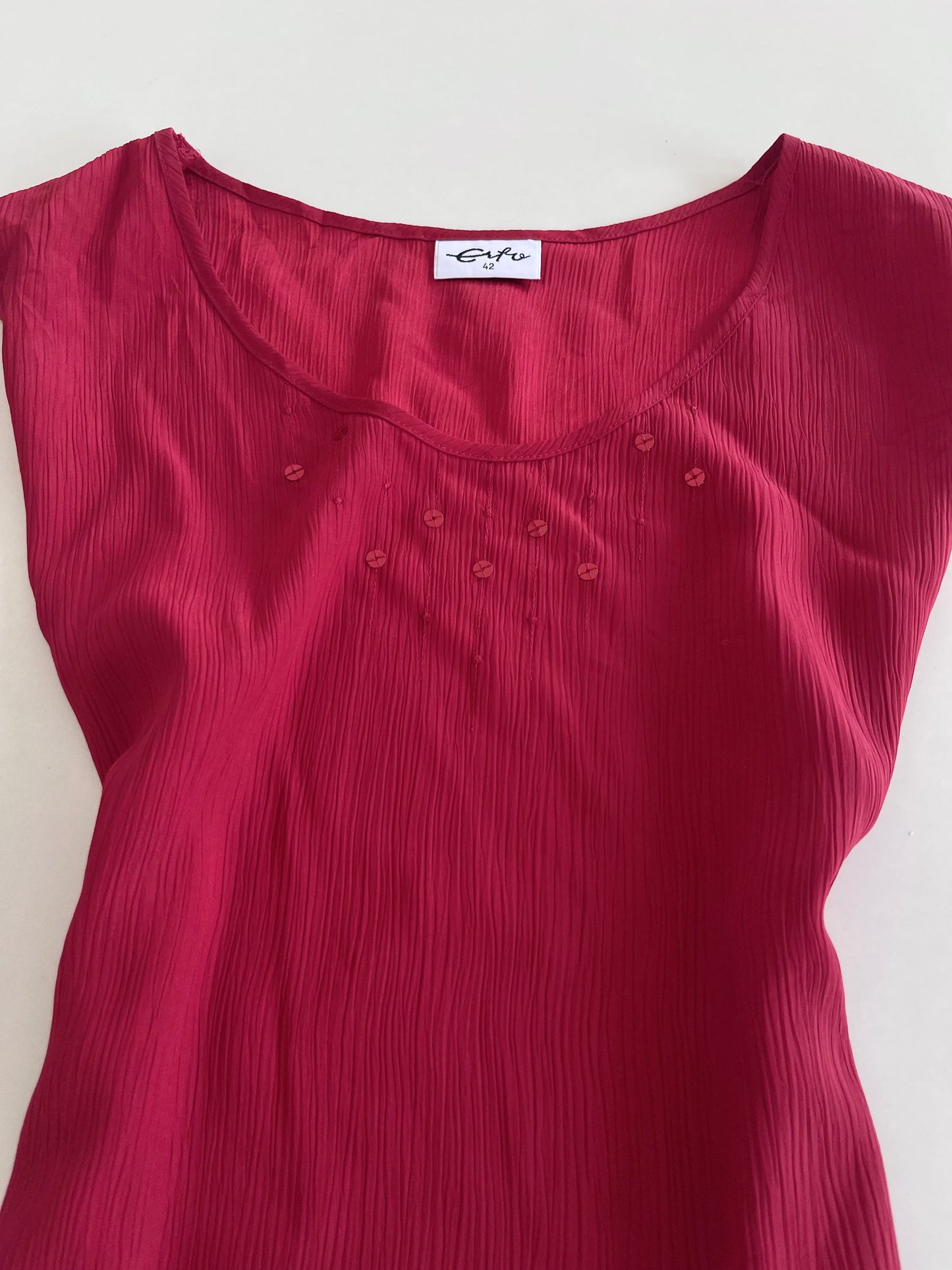 Erfo Sequin Top-Bust 42