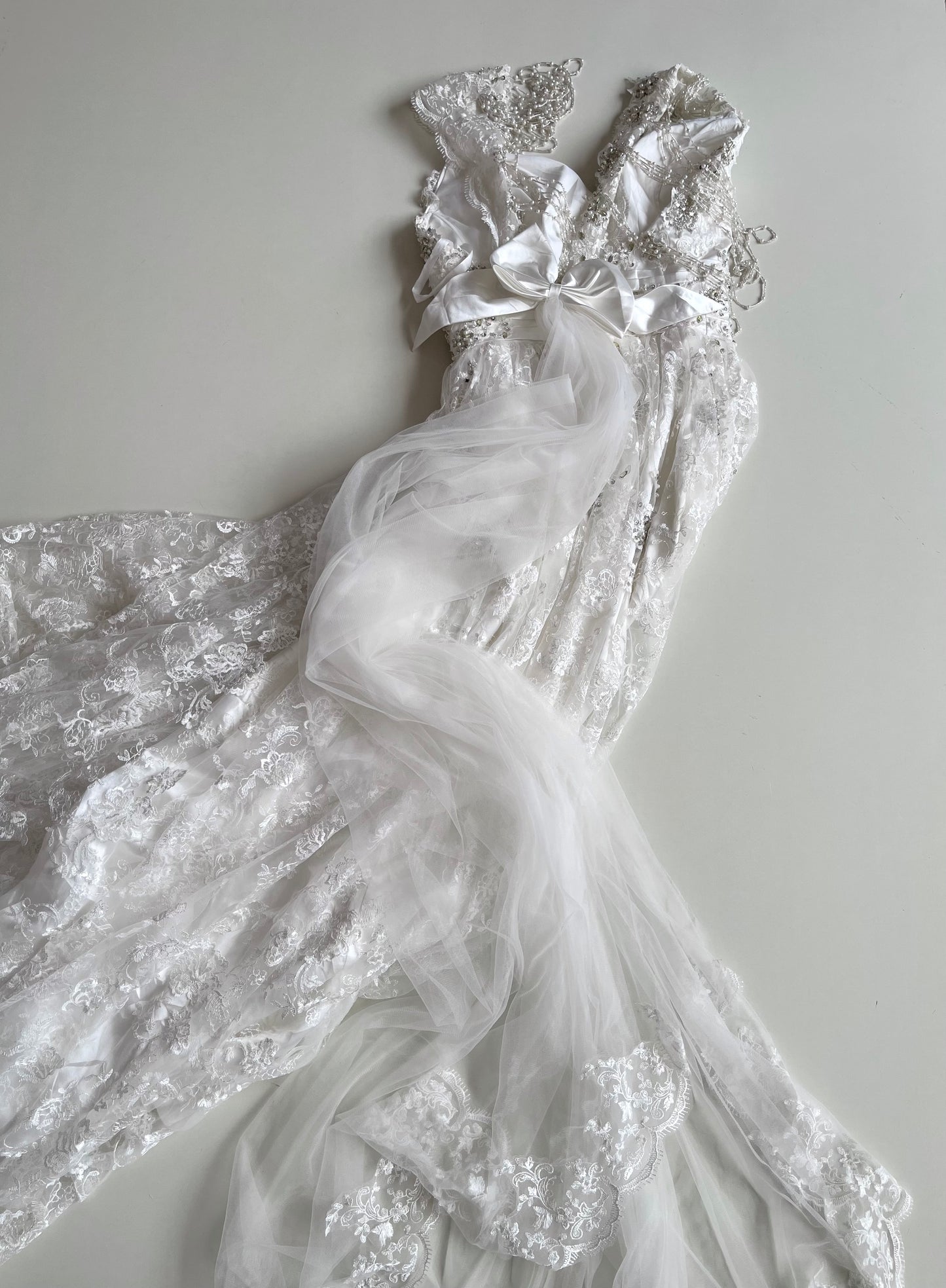 Vintage Embroidered Dress-Bust 36