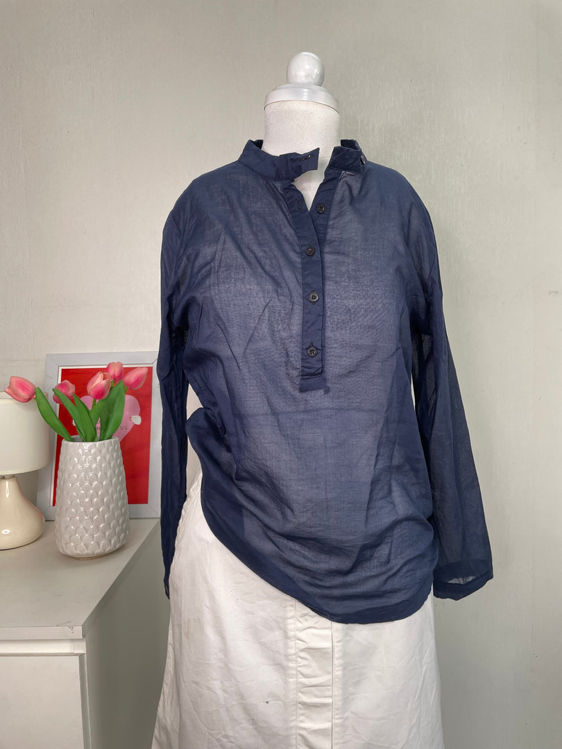 Cotton Sheer Shirt-Chest 38