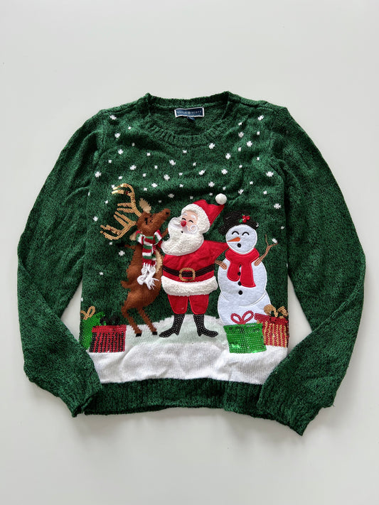 Karen Scott Christmas Sweater-Bust 40
