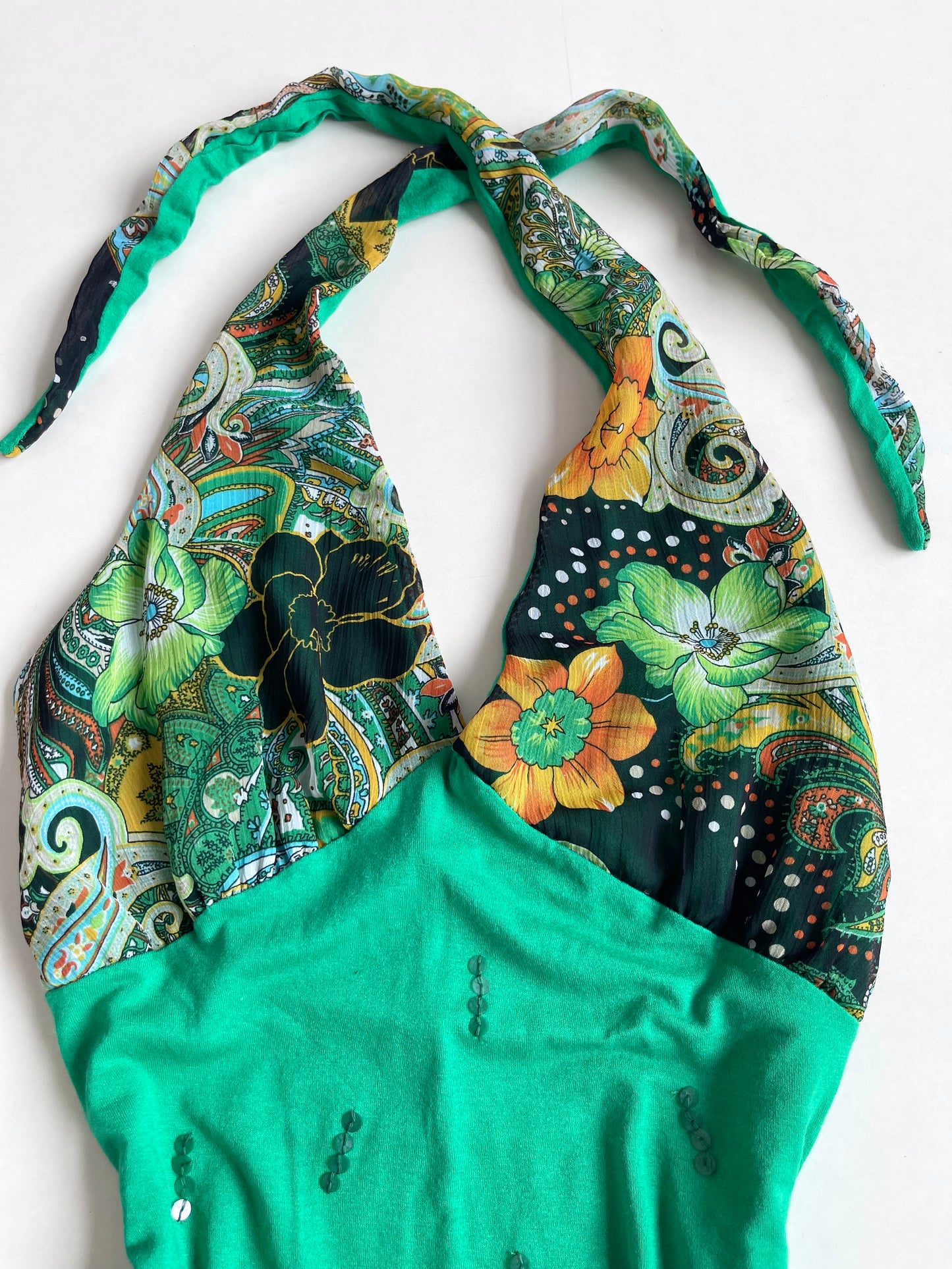 Halter Neck Vintage Top-Bust 30 to 32