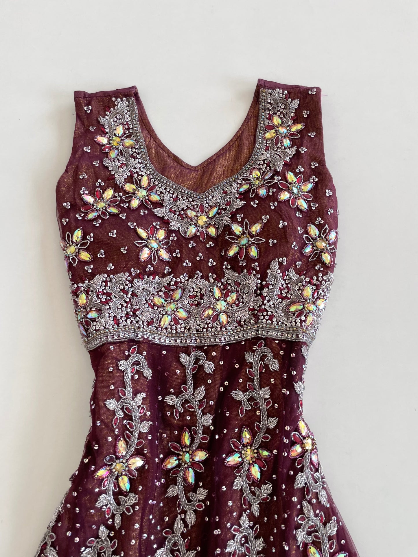 Y2k Heavily Embroidered Kurta-Bust 36