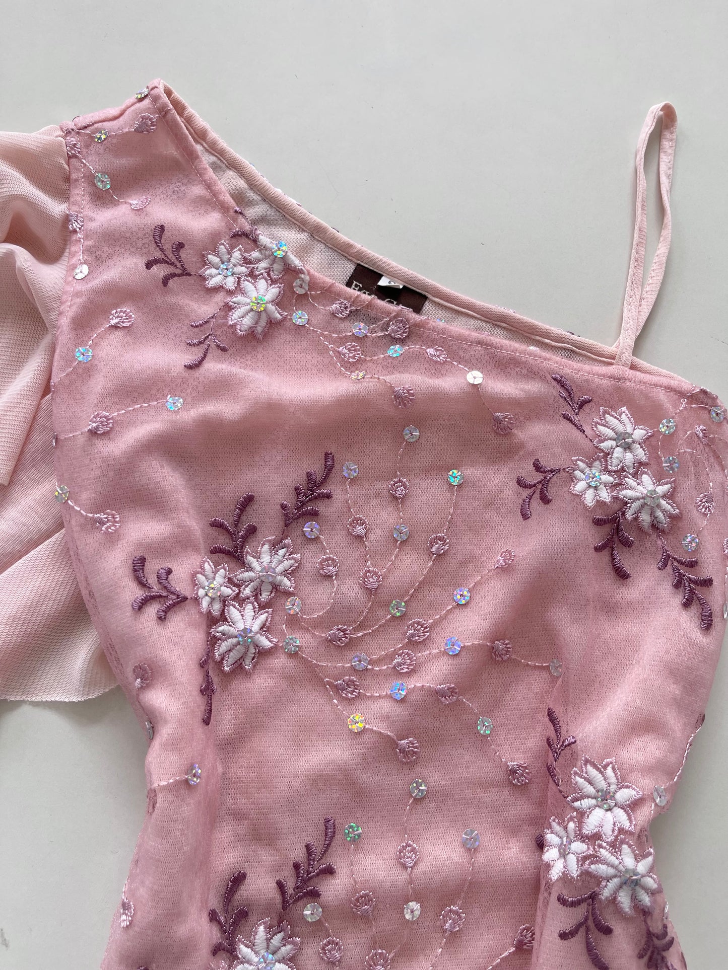 Ego Girl Embroidered Top-Bust 34
