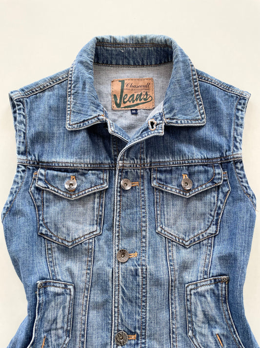 Chascutt Denim Vest-Chest 38