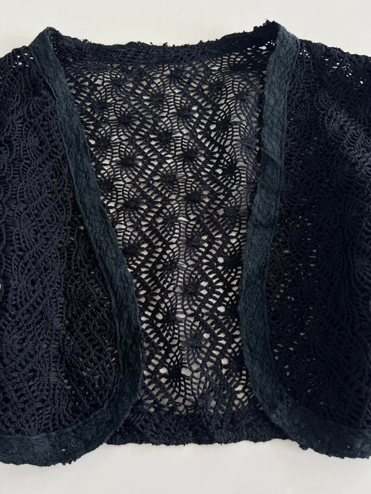 Sheer Vintage Shrug-Bust 38