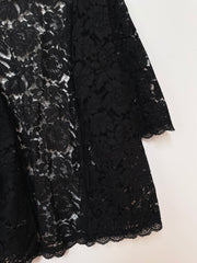 Lace Sheer Shrug-Bust 36