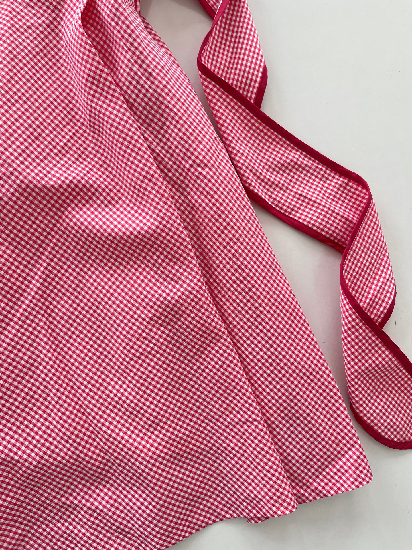 Xing Gingham Dress-Waist 36