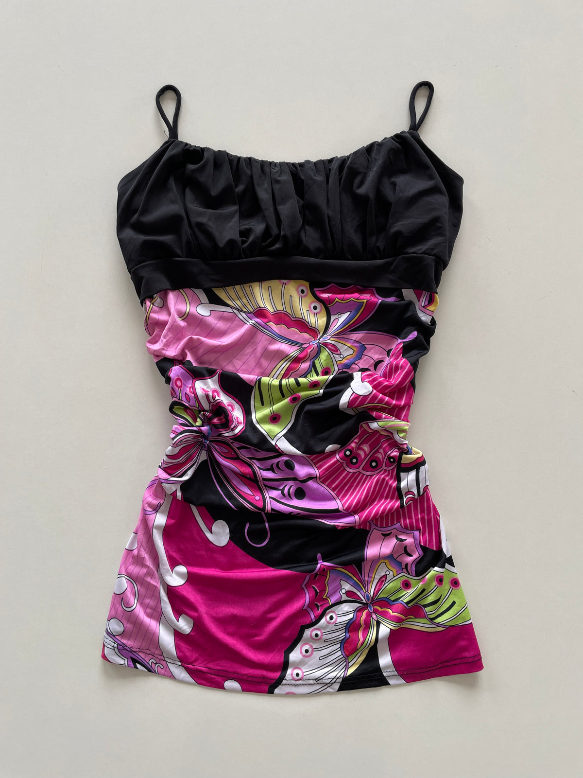 Floral Y2k Top-Bust 28 to 30