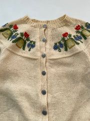 Handknitted 100% Virgin Norwegian Wool Christmas Sweater-Bust 38