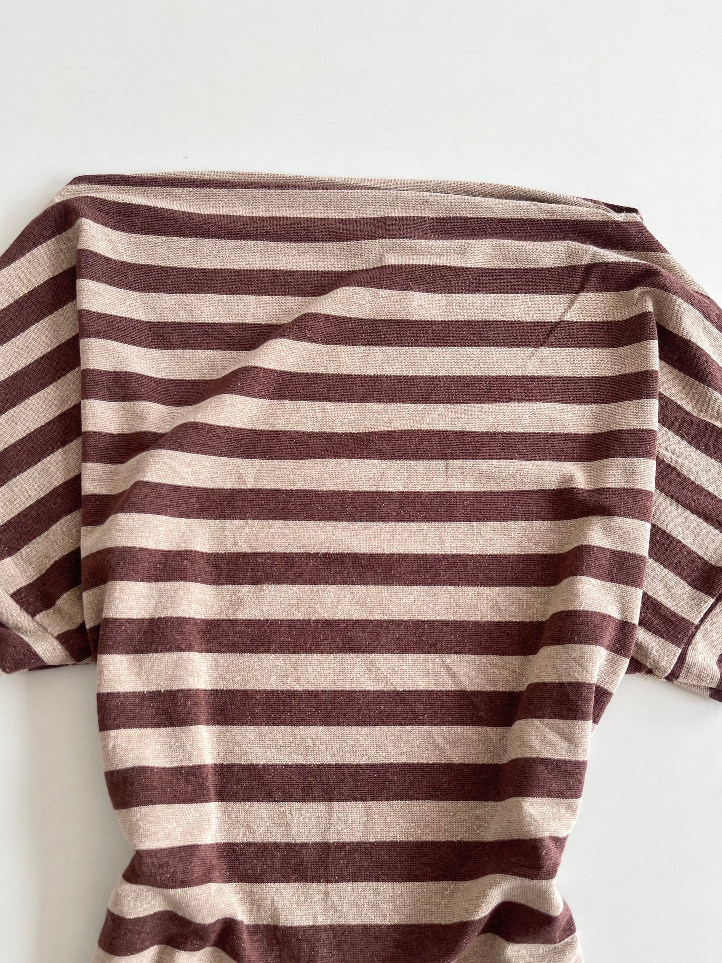 Boat Neck Shimmer Top-Bust 40 to 42