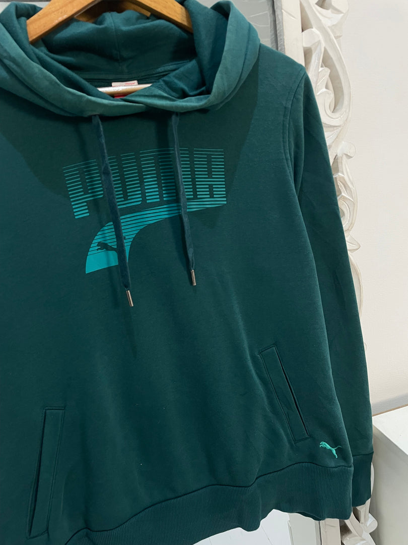 Puma Vintage Inner Fleece Hoodie - Chest 42