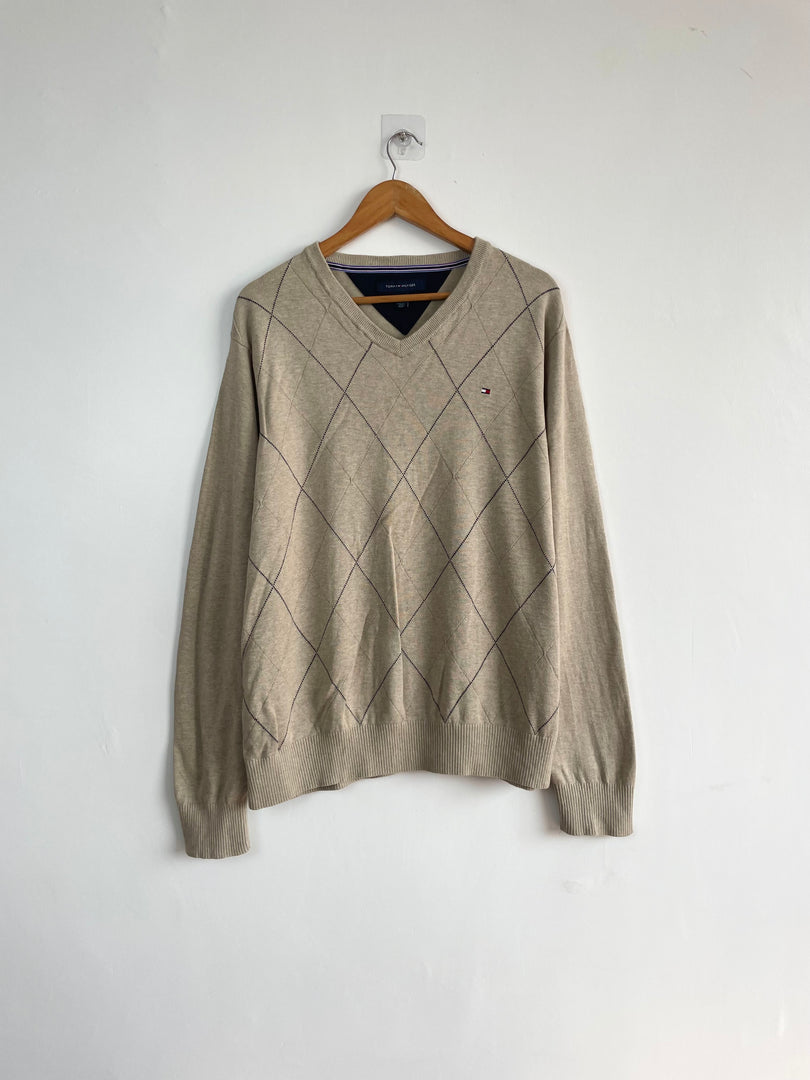Vintage Tommy Hilfiger Cotton Pullover-Chest 48