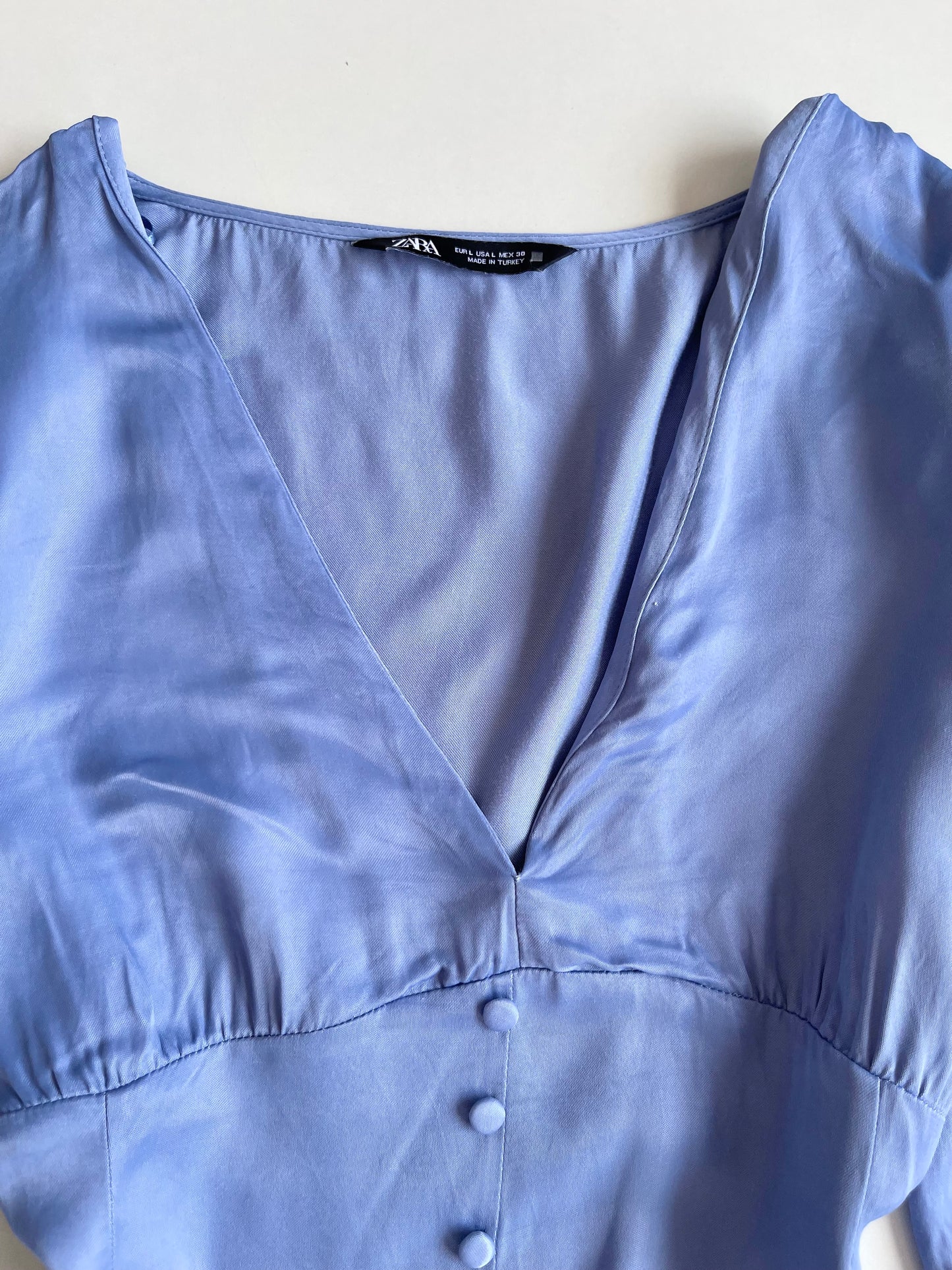 Zara Satin Top-Bust 38