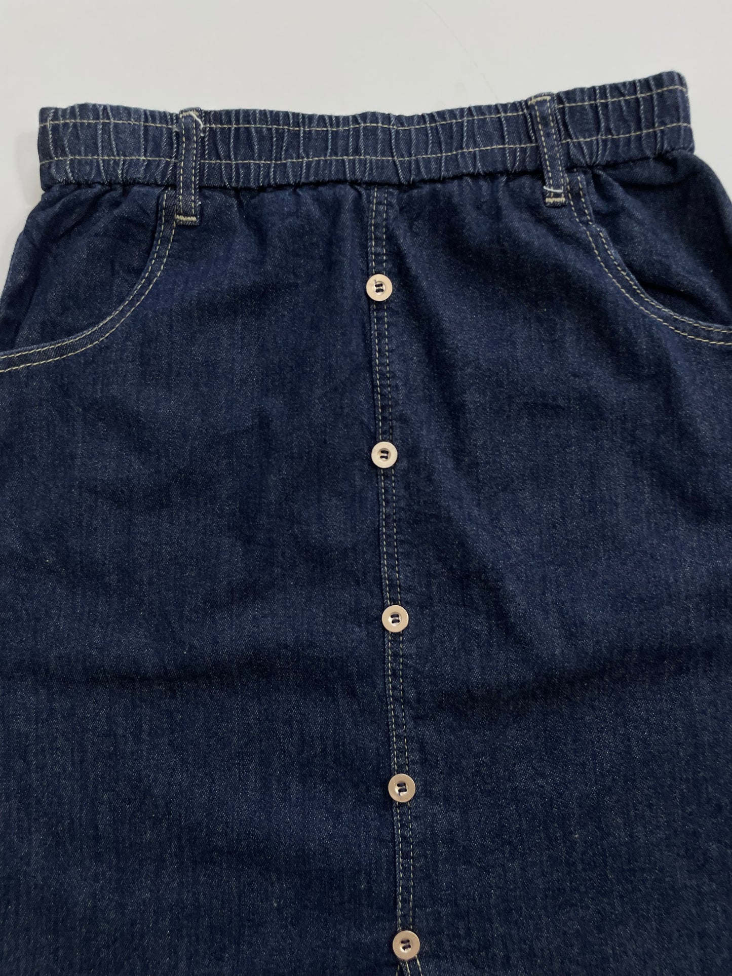 Long Denim Skirt-Waist 30