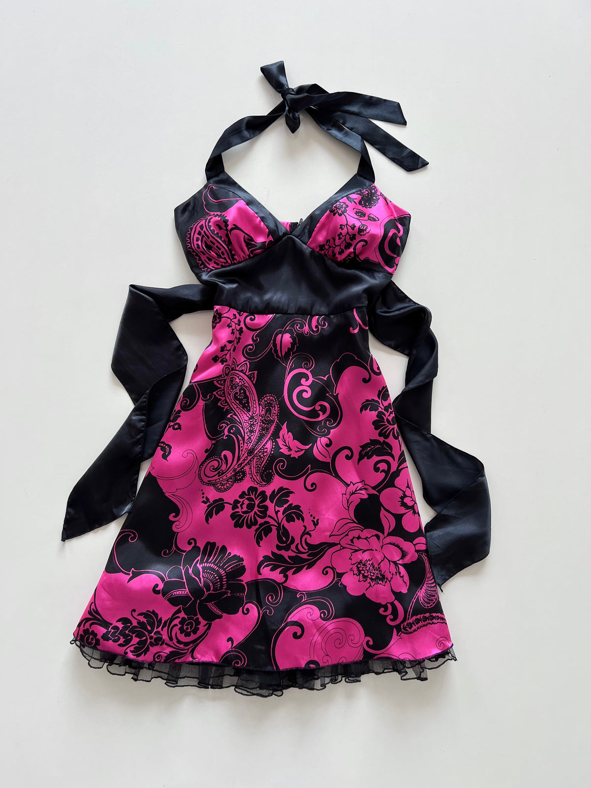 Ruby Rox Y2k Halter Neck Dress-Bust 32