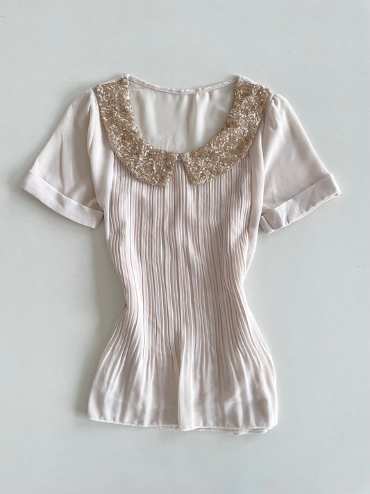 Sequin Vintage Top-Bust 36