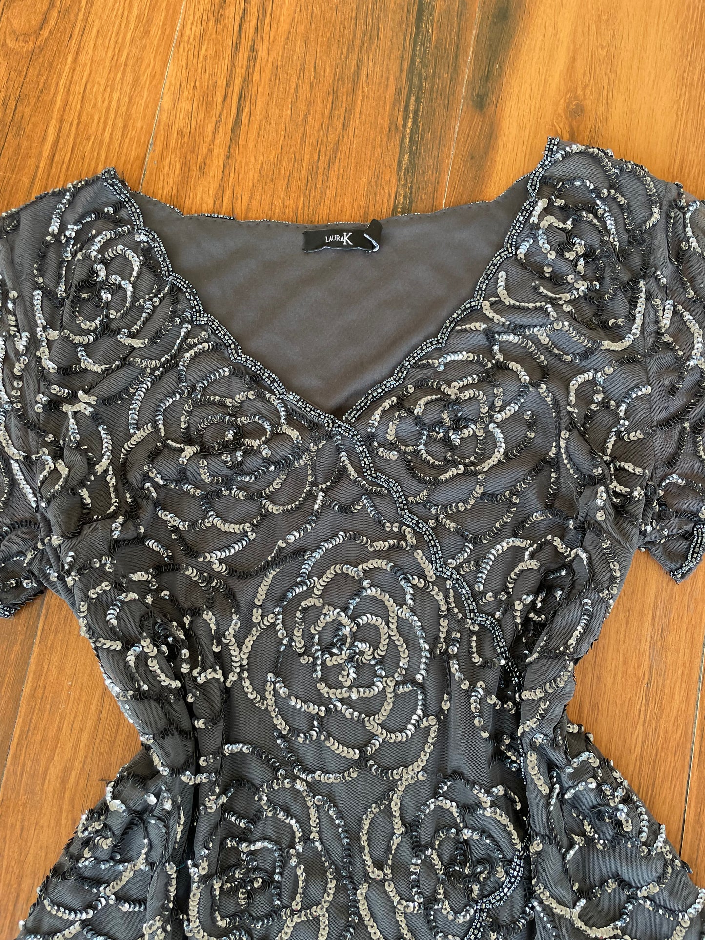 Laura K Embroidered Top-Bust 38