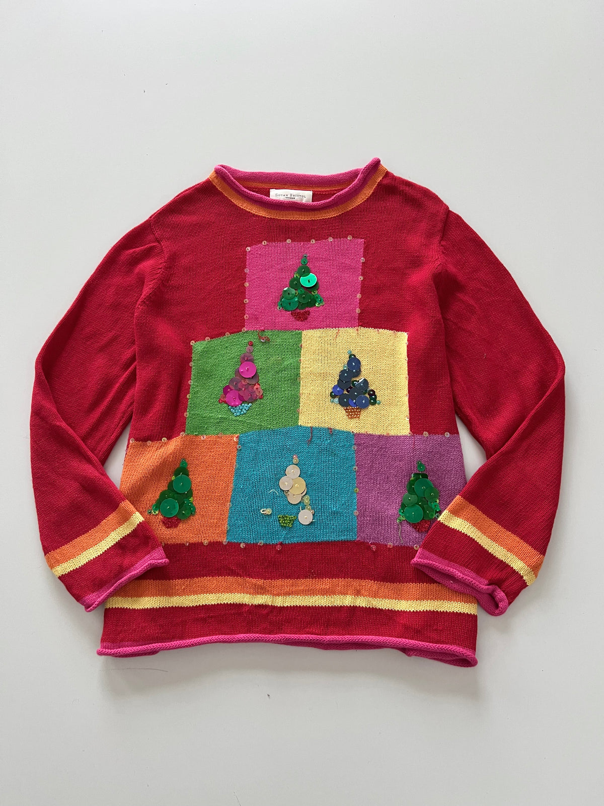 Susan Bristol Christmas Sweater-Bust 50