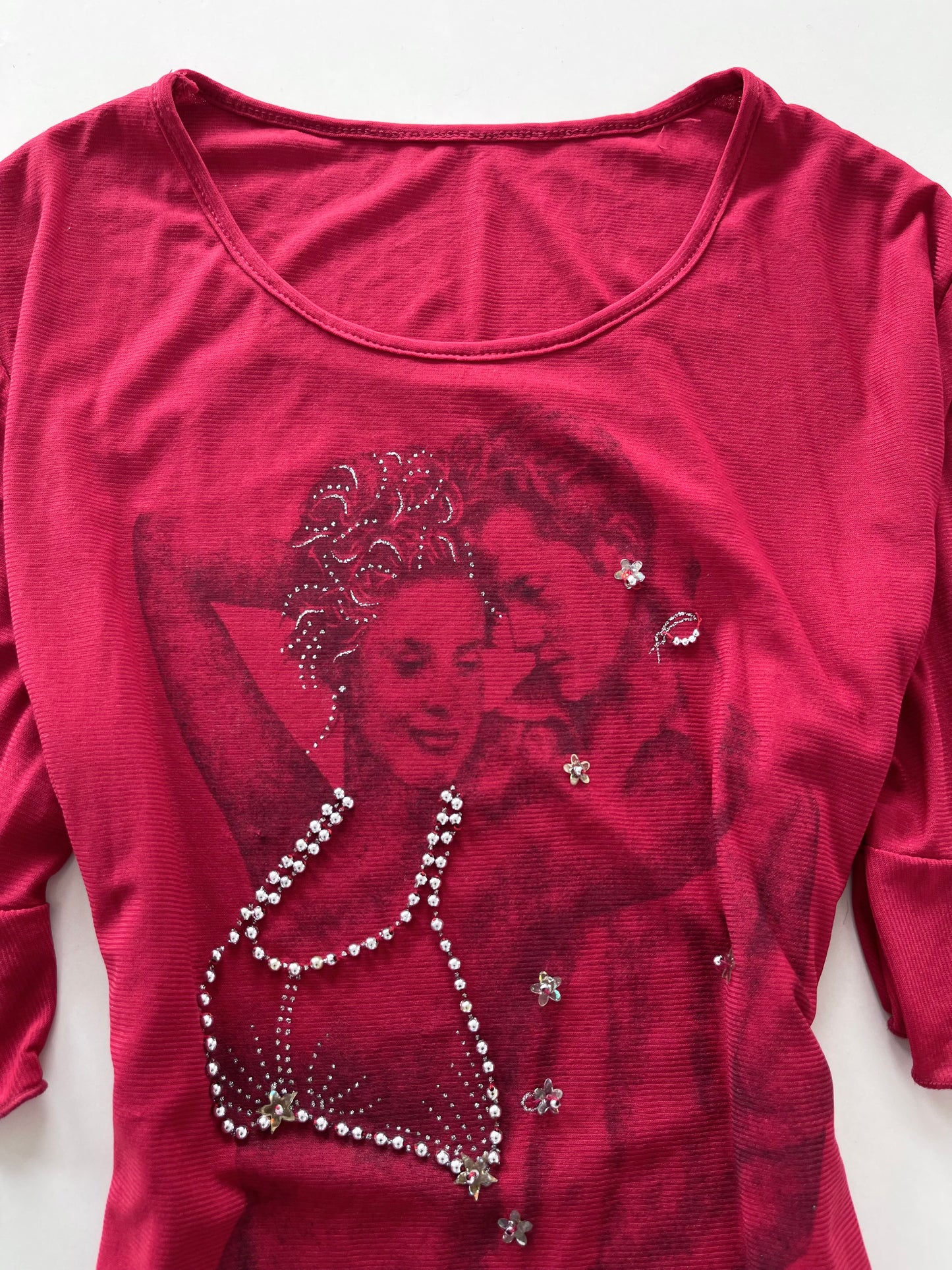Y2k Romance Top-Bust 38 to 40