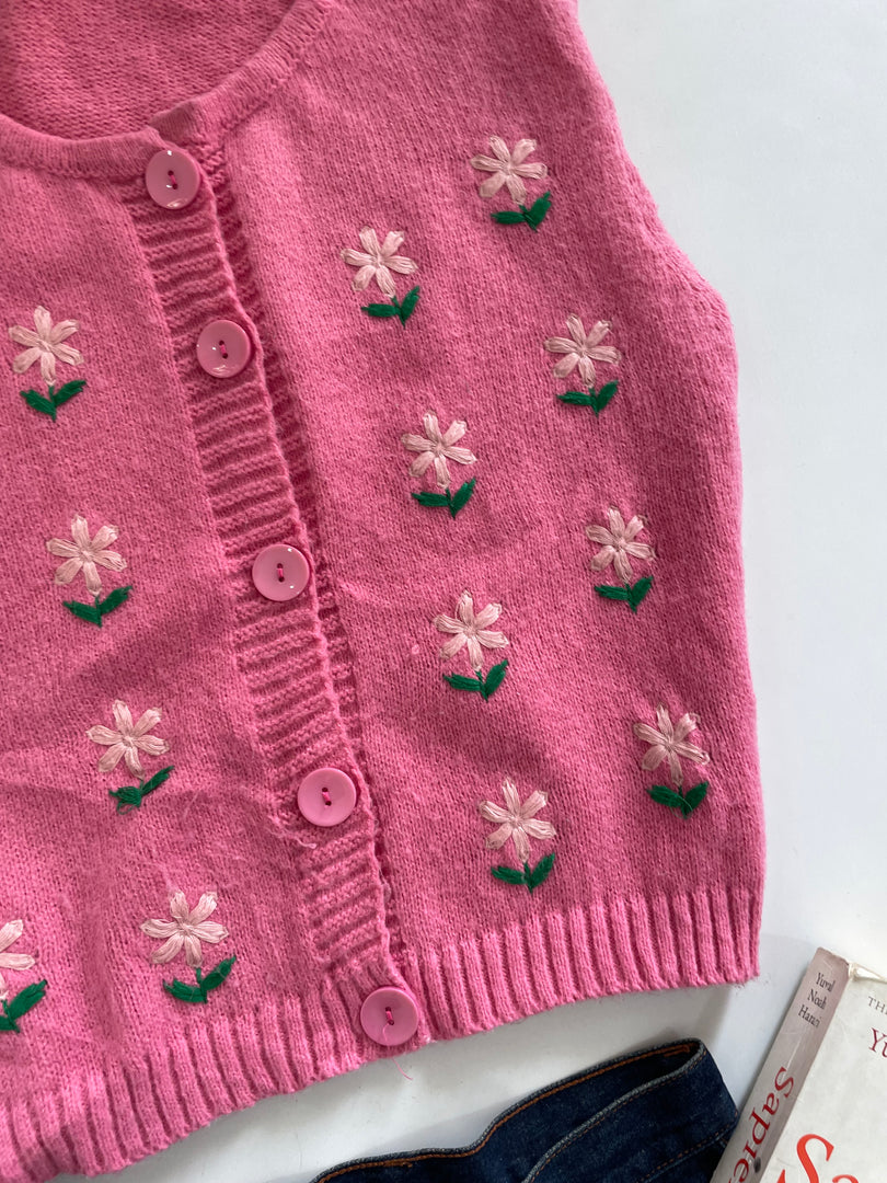 Chunky Sweater Vest-Bust 42