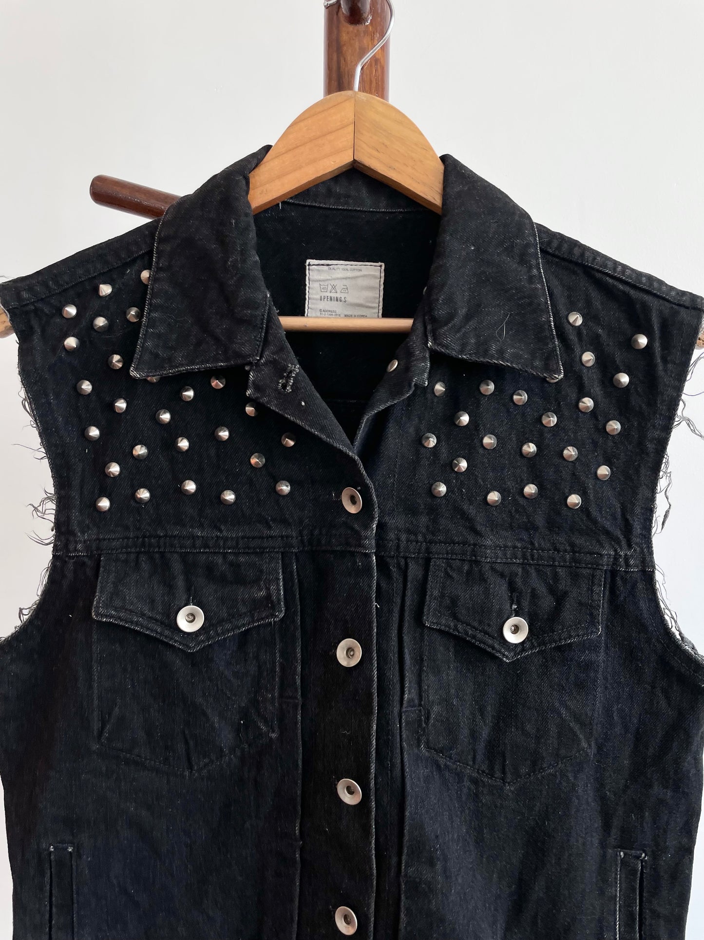 Openings Denim Vest-Bust 38