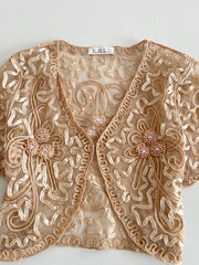 Vintage Sheer Top-Bust 36