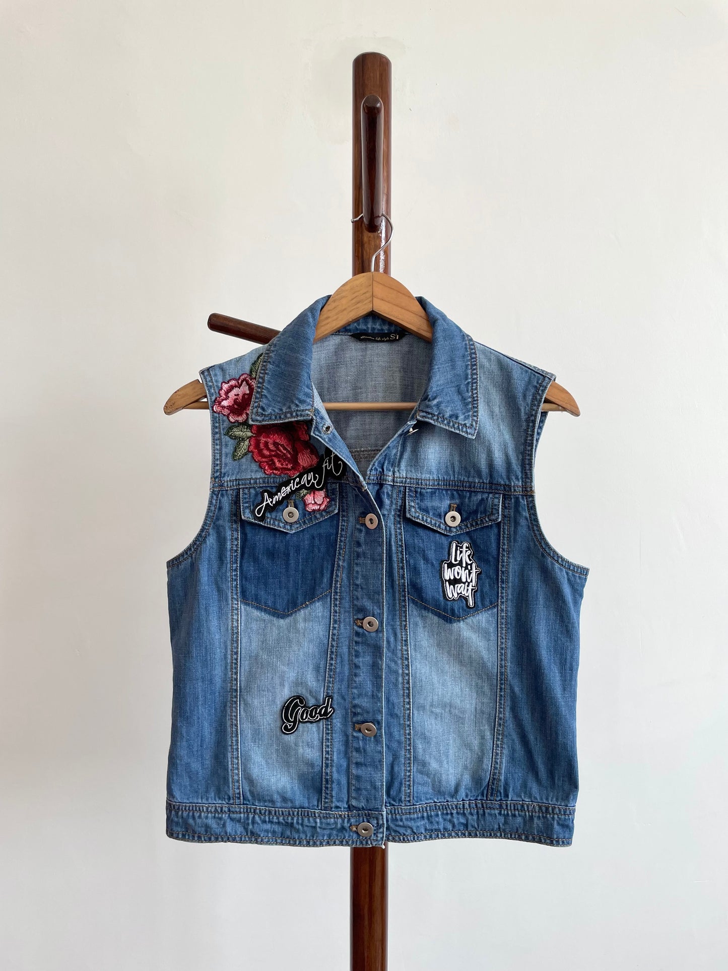 Denim Vest-Chest 38